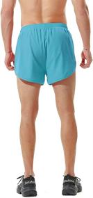 img 1 attached to 🏃 TENJOY Men's Running Shorts: 3 Inch Gym Athletic Workout Shorts with Zipper Pocket for Men