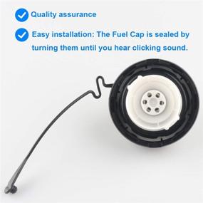img 2 attached to 77300-47010, 7730047010 Gas Cap Replacement Compatible with Toyota Models - Prius 🔒 (2004-2008), 4Runner GX470 (2003-2009), Camry (2002-2006), Sequoia (2005-2007), Tundra (2003-2006), Tacoma (2005-2008), and More