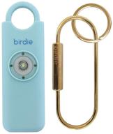🚨 she’s birdie: the original personal safety alarm for women – 130db siren, strobe light, and key chain in 5 eye-catching colors! logo