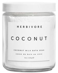 img 1 attached to 🥥 Молочная ванна с кокосом Herbivore Botanicals - смягчающая кожу, с ароматом ванили, натуральная и веганская (8 унции)