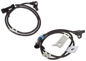 img 1 attached to 🚗 Autex 2PC Front Left & Right ABS Wheel Speed Sensor 89543-60050 ALS685 5S6822 SU8322 - Enhanced Vehicle Safety with High-Performance Wheel Speed Sensors