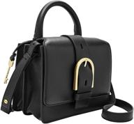 👜 fossil women's leather crossbody handbag - stylish handbags & wallets for totes logo