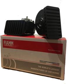 img 1 attached to 📢 Fiamm Electromagnetic Horn: Powerful 12v Trumpet Horn Pair with Relay and 2 Terminal AM80s