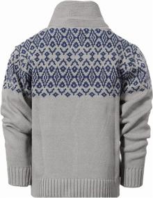 img 3 attached to Gioberti Pullover Knitted Sweater Closure Boys' Clothing : Sweaters