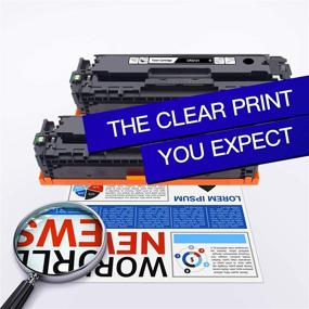 img 3 attached to 🖨️ GPC Image Remanufactured Canon 131 131H Toner Cartridge Replacement for ImageClass MF8280Cw LBP7110Cw MF628Cw MF624Cw MF8230Cn Printer Tray - 4 Pack (Black, Cyan, Magenta, Yellow)