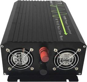 img 1 attached to 🔌 KRXNY 1000W чистого синусоидального преобразователя напряжения - 12V DC в 110V 120V AC 60HZ с USB-портом - Идеально подходит для автомобиля, кемпинга, дома и солнечных систем