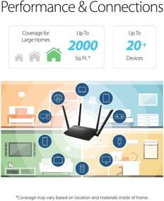 img 1 attached to 🔁 WI-FI роутер ASUS RT-AC1200_V2: Двухдиапазонный для игр и потокового вещания, простая настройка, родительский контроль