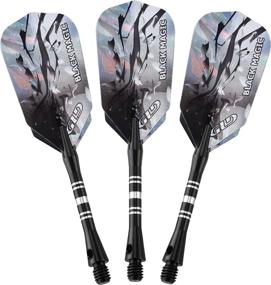 img 1 attached to 🎯 Powerful and Precise: Viper Black Magic Soft Tip Darts, 18 Grams