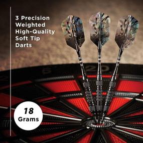 img 3 attached to 🎯 Powerful and Precise: Viper Black Magic Soft Tip Darts, 18 Grams