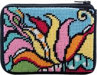 stitch coin credit card needlepoint logo