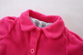 img 2 attached to 👧 Little girl Mud Kingdom Fleece Coat Jacket