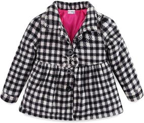 img 4 attached to 👧 Little girl Mud Kingdom Fleece Coat Jacket