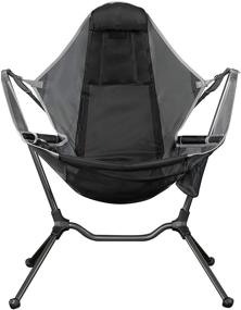 img 4 attached to 🪑 Nemo Equipment Stargaze Recliner Luxury Camping Chair in Graphite/Smoke - Ideal for Outdoor Comfort and Relaxation