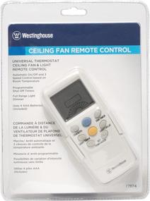 img 3 attached to 🔧 Enhance Your Comfort and Convenience with Westinghouse Lighting 7787400 Thermostat Ceiling Fan and Light Remote Control for Fans, White