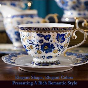 img 2 attached to 🍵 ACMLIFE 9-Piece Porcelain Teapot Service Set