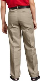 img 1 attached to 👖 Dickies Flexwaist Front Straight Charcoal Boys' Clothing: Durable & Stylish Pants