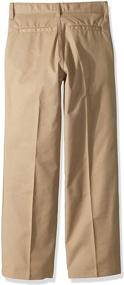 img 2 attached to 👖 Dickies Flexwaist Front Straight Charcoal Boys' Clothing: Durable & Stylish Pants