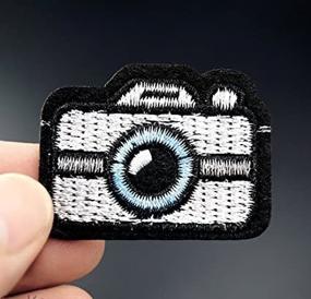 img 2 attached to Camera Embroidery Applique Patch 30X42Mm