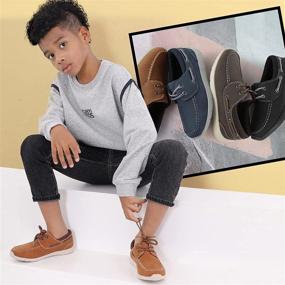 img 3 attached to 👞 Hawkwell Loafers: Stylish and Comfortable Shoes for Toddler and Little Boys