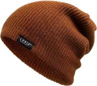 lvaiz winter knitted beanie hats: stylish, stretchy, and soft - perfect for women and men! logo