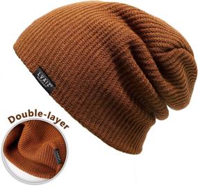 img 1 attached to Lvaiz Winter Knitted Beanie Hats: Stylish, Stretchy, and Soft - Perfect for Women and Men!