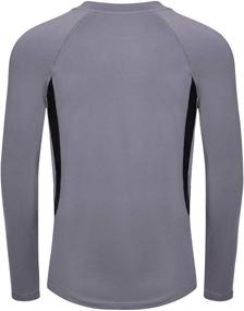 img 2 attached to UNIQUEBELLA Thermal Underwear Fleece Drying Sports & Fitness for Other Sports