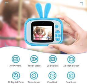 img 3 attached to 📸 DDGG Digital Cameras: Perfect Birthday Gift for Toddlers!