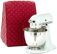 🔴 red stand mixer dust cover with organizer bag for kitchenaid mixer - ensures cleanliness and safety logo