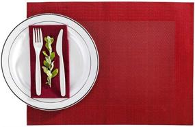 img 3 attached to Посуда для ресторанов RWA0452R Geneva Garnet Placemat