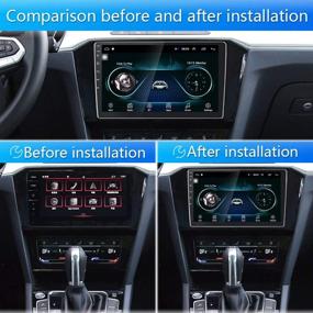img 3 attached to 🚗 Камехо 10,1-дюймовое двойное радиоавтомагнитолы на Android: поддержка Bluetooth, GPS, FM-радио и WiFi