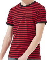 👕 ezsskj sleeve striped outfits medium: fashionable & versatile clothing for any occasion logo