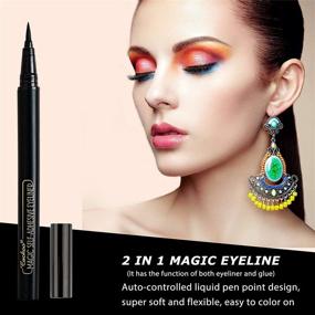 img 3 attached to 💫 Revolutionary Magic Eyeliner: Waterproof Self Adhesive & Magnetic Eye Liner Pen Duo