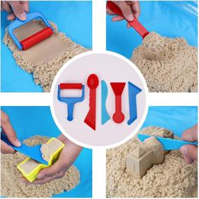 img 1 attached to 🎨 Unlock Your Creativity with Sand Molds Tools Magic Molding