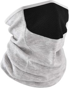 img 4 attached to KPwarm Windproof Men's Running and Cycling Accessories with Scarves