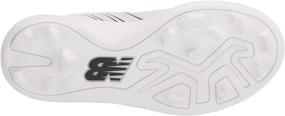 img 1 attached to Enhance Your Little Athlete's Performance with New Balance Molded Baseball Shoes for Girls