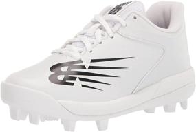 img 4 attached to Enhance Your Little Athlete's Performance with New Balance Molded Baseball Shoes for Girls