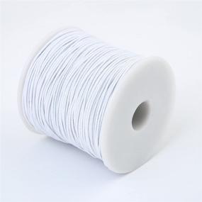 img 3 attached to 🧵 Bingcute 1.0MM White Beading Elastic Cord, 100 Yard - White