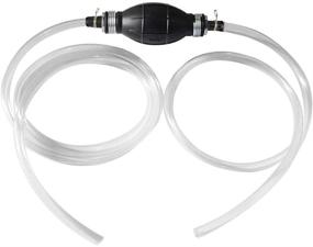 img 4 attached to 🚛 Wadoy Eco-Friendly Gas/Oil/Water/Fuel Transfer Siphon Pump, Gasoline Siphon Hose, Fuel Transfer Pump with 2 Eco-Friendly Hoses (15mm)