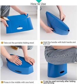 img 1 attached to UMIBEE Portable Folding Stool Outdoor