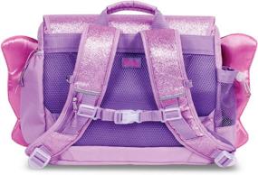 img 2 attached to 🦋 Bixbee Purple Sparkly Butterflyer Bag (Medium)