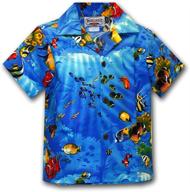 aloha tropical shirts turquoise 211 3202 logo