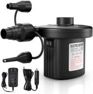 🔌 jasonwell electric air pump: convenient inflator/deflator for mattresses, floats, and water toys - ac dc powered with nozzles 110-240 v logo