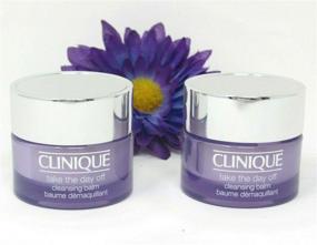 img 1 attached to 🧼 Efficient Double Pack: Clinique Take-the-Day-Off Cleansing Balm 0.5 oz - 15ml x 2