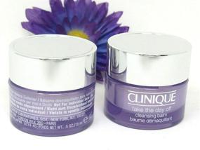 img 2 attached to 🧼 Efficient Double Pack: Clinique Take-the-Day-Off Cleansing Balm 0.5 oz - 15ml x 2