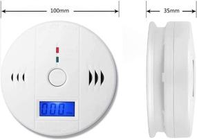 img 2 attached to Monoxide Detection Detector Included Standard Safety & Security in Household Sensors & Alarms
