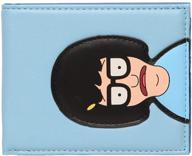 🍔 bob's burgers tina vegan leather bifold wallet logo