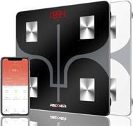 📱 redover-bluetooth body fat scale: track weight, fat, muscle mass, and more with smartphone app logo