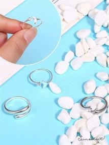 img 1 attached to 👣 Set of 3 Hypoallergenic Adjustable Open Toe Rings for Women | 925 Sterling Silver Foot Jewelry, Ideal for Cute Beach and Summer Looks