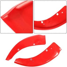 img 2 attached to Front Bumper Lip Splitter Protector Replacement For 2015-2021 Dodge Charger Scat Pack/SRT Models