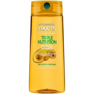 🍎 garnier fructis шампунь тройное питание для сухих до очень сухих волос - 22 жидк. унц. логотип